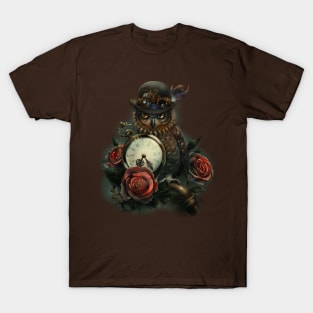 Sir Owl (Steampunk) T-Shirt